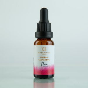 15 ml dropper bottle of flower essence called energy cleansing which helps us to clean our energy and to remove from our energy space any energetic parasites.